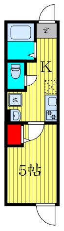 1階の間取り図