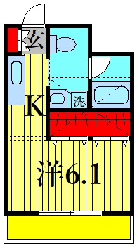 2階の間取り図