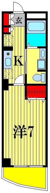7階の間取り図