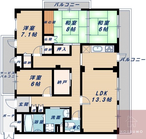 間取図