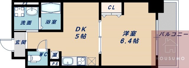 7階の間取り図