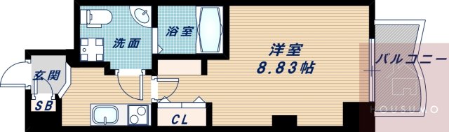 13階の間取り図