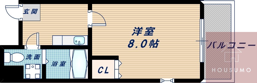 1階の間取り図