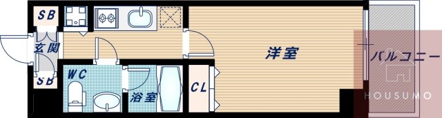 3階の間取り図