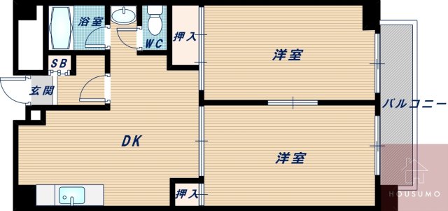 9階の間取り図