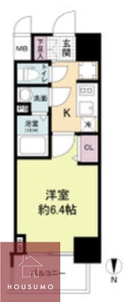 3階の間取り図