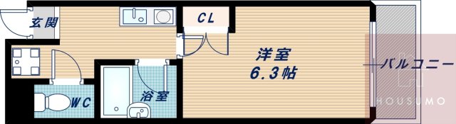 5階の間取り図