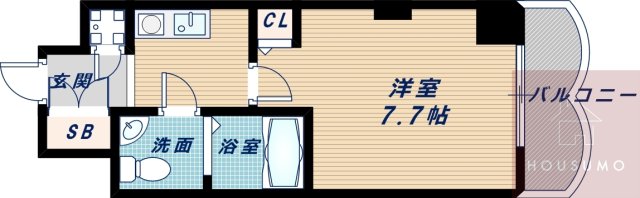 3階の間取り図