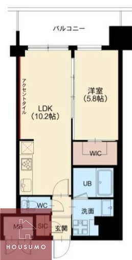 3階の間取り図