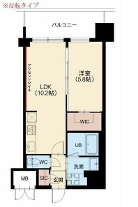 8階の間取り図