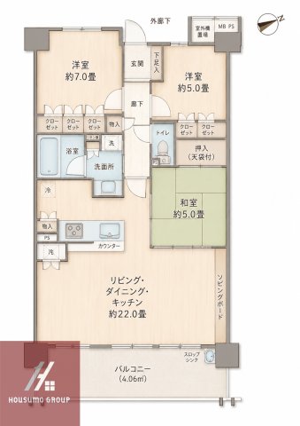 間取図