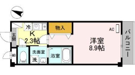 2階の間取り図