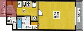 6階の間取り図