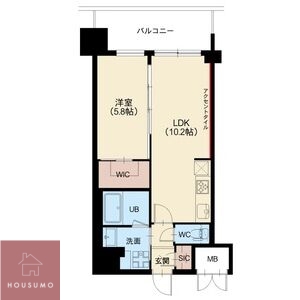 5階の間取り図