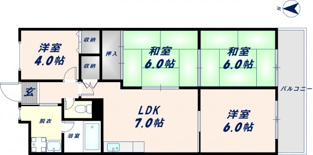 間取図