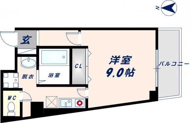 11階の間取り図