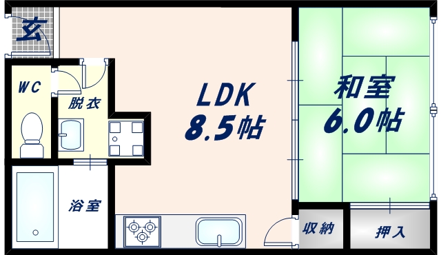 3階の間取り図