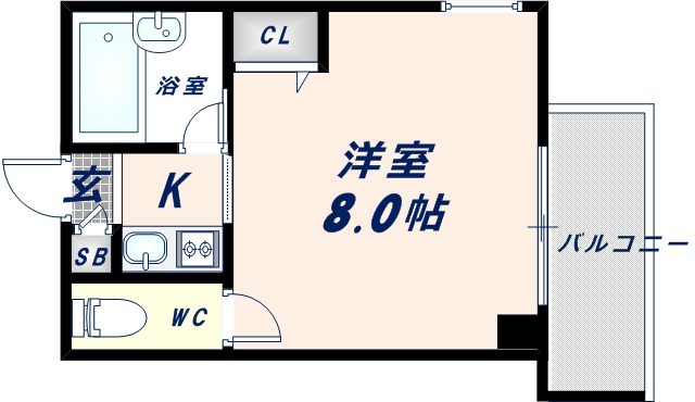 3階の間取り図