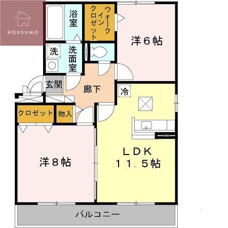 1階の間取り図