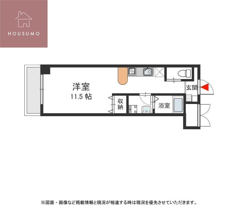 2階の間取り図