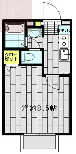 1階の間取り図