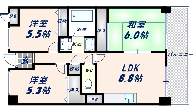 間取図