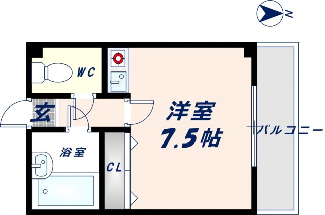 3階の間取り図