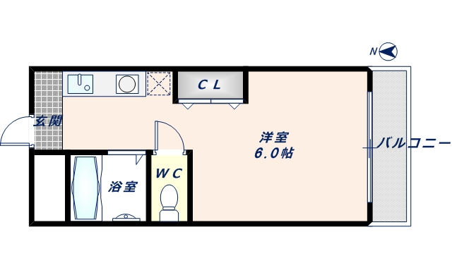 3階の間取り図