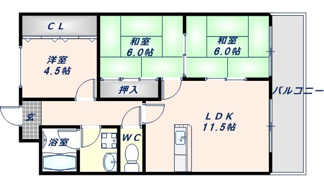 間取図