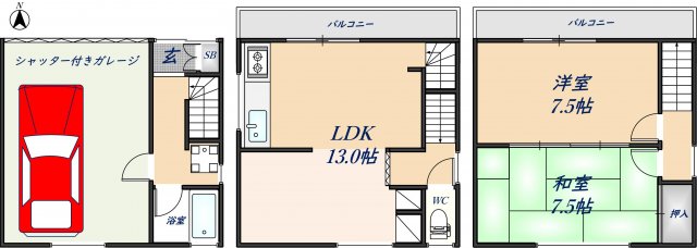 間取図