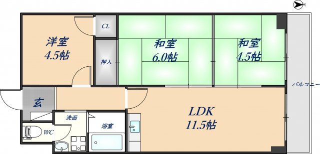 間取図