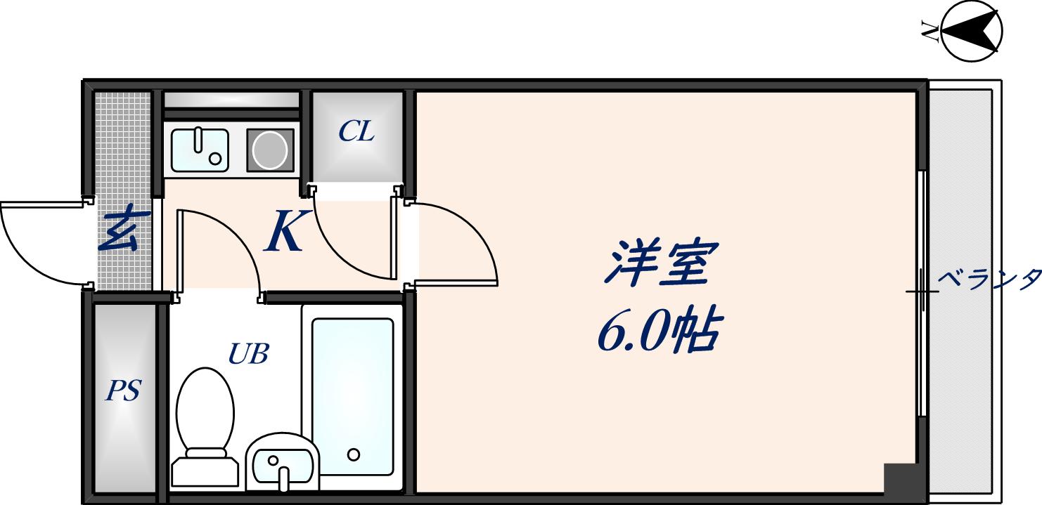 1階の間取り図