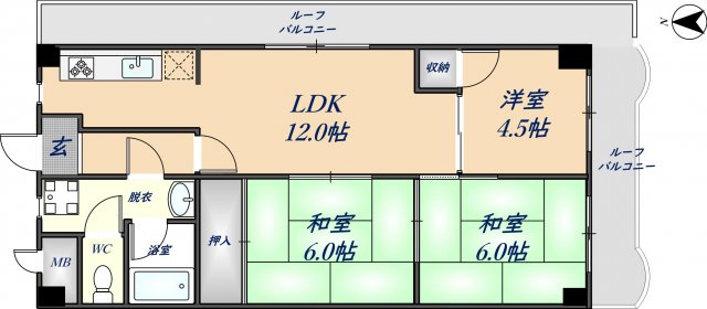 間取図