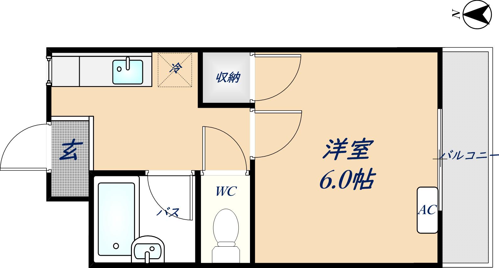 3階の間取り図