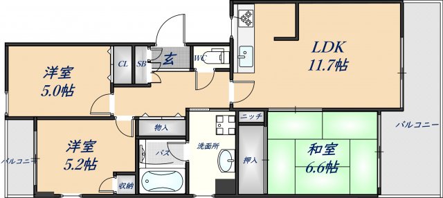 間取図