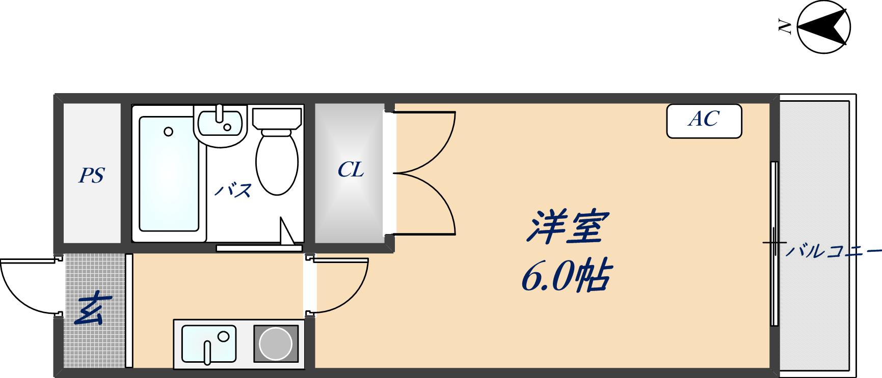 3階の間取り図