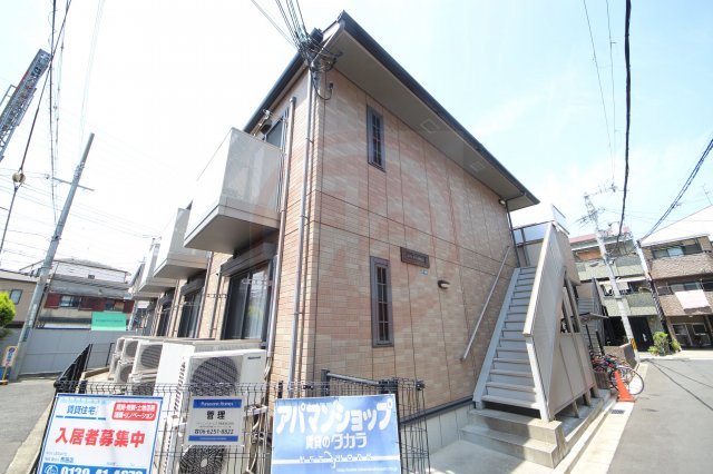 東大阪市近江堂１丁目の賃貸アパートの外観
