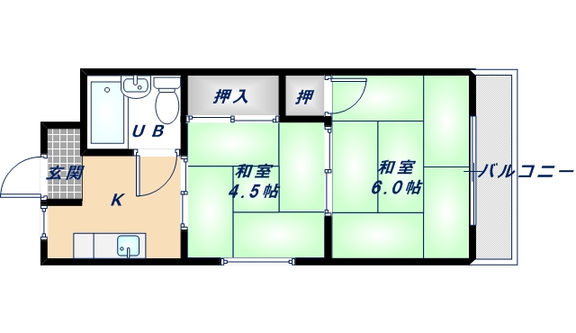 3階の間取り図