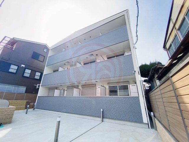東大阪市小若江２丁目の賃貸アパートの外観