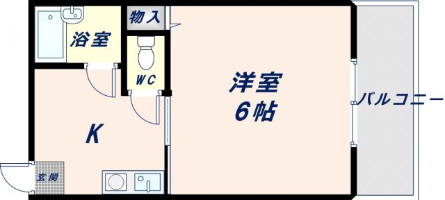 2階の間取り図