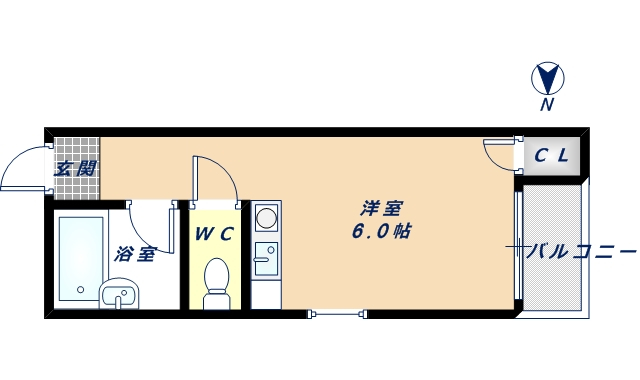 3階の間取り図