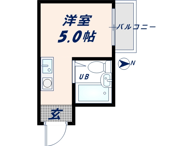 7階の間取り図