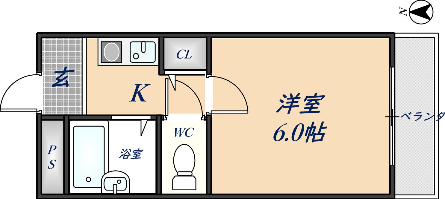 3階の間取り図