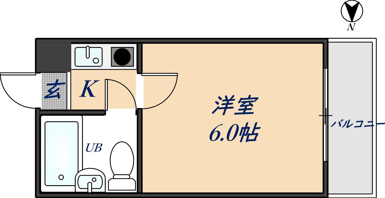 3階の間取り図