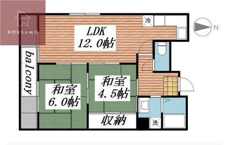 3階の間取り図