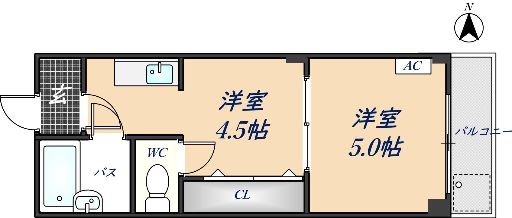 同施工会社・同型モデルの室内です。（参考写真・イメージ写真）