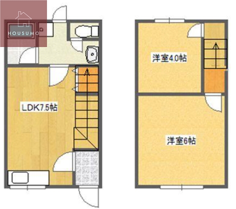 1階の間取り図