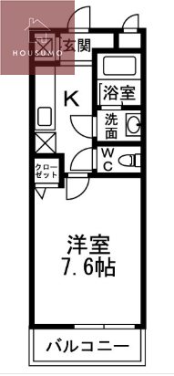 2階の間取り図