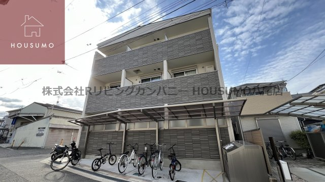 大阪市平野区瓜破３丁目の賃貸アパートの外観