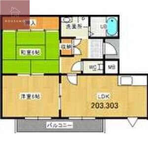 3階の間取り図
